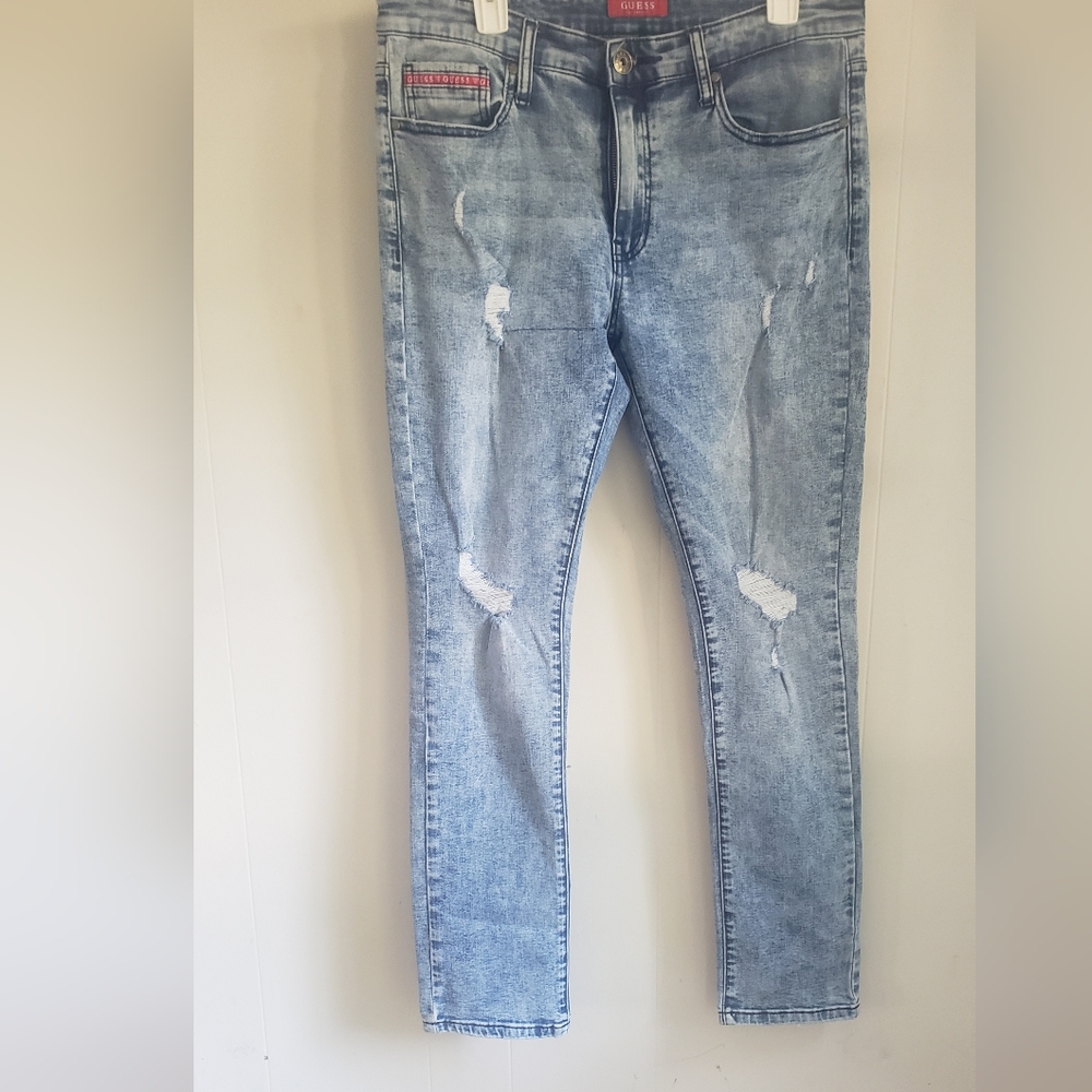 GUESS.  JEANS.  mens blue